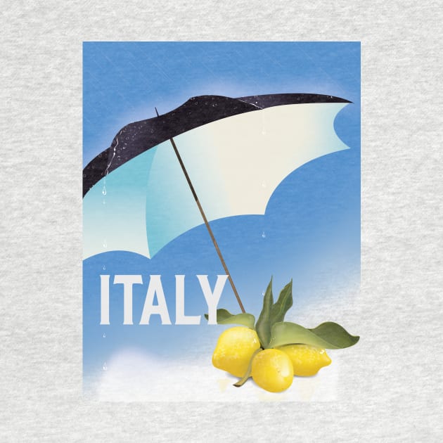 Italy vintage style travel poster by nickemporium1